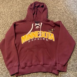 Women’s Minnesota Gophers maroon hoodie